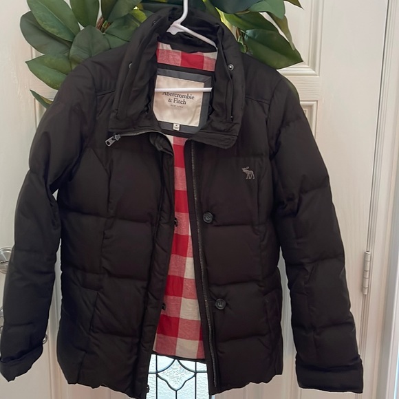 Abercrombie & Fitch Dark Brown Utility Jacket - Picture 1 of 5